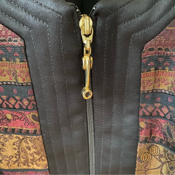 Joseph Ribkoff Metalic Detail Jacket - Picture 4 of 11